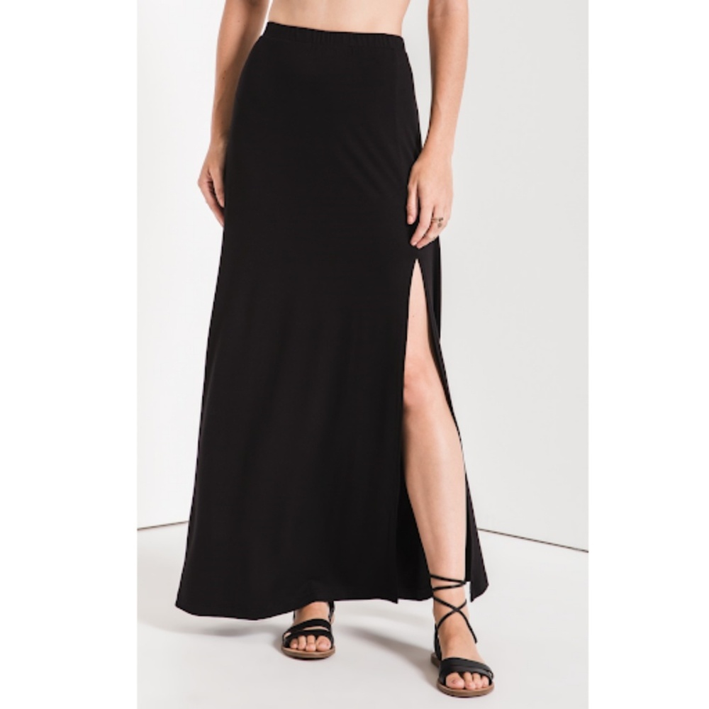 Side Slit Maxi Skirt